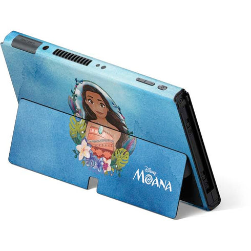 Disney Princess Moana Portrait Nintendo Switch OLED (2021) Skin